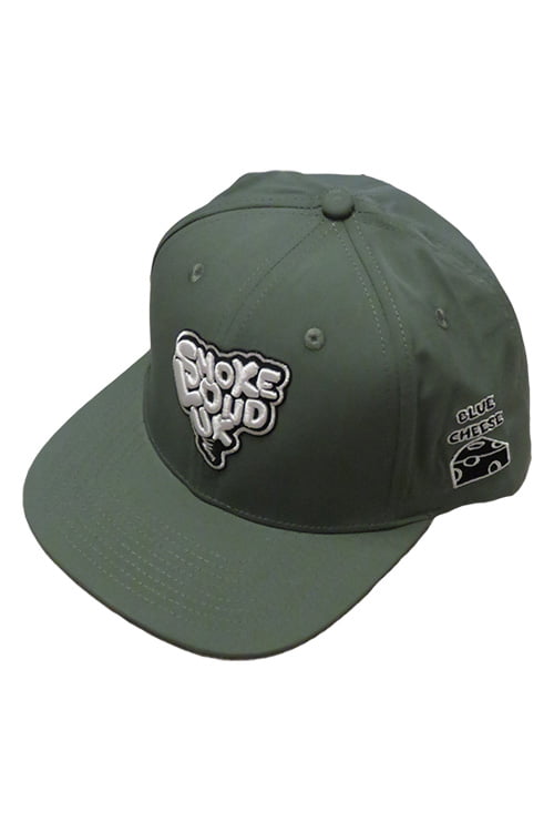 khaki smokeloud cap front side